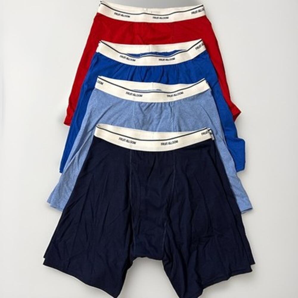 Lot of 7 Fruit Of The Loom Boxer Briefs Underwear Size Medium (32-34 in) NWOT...